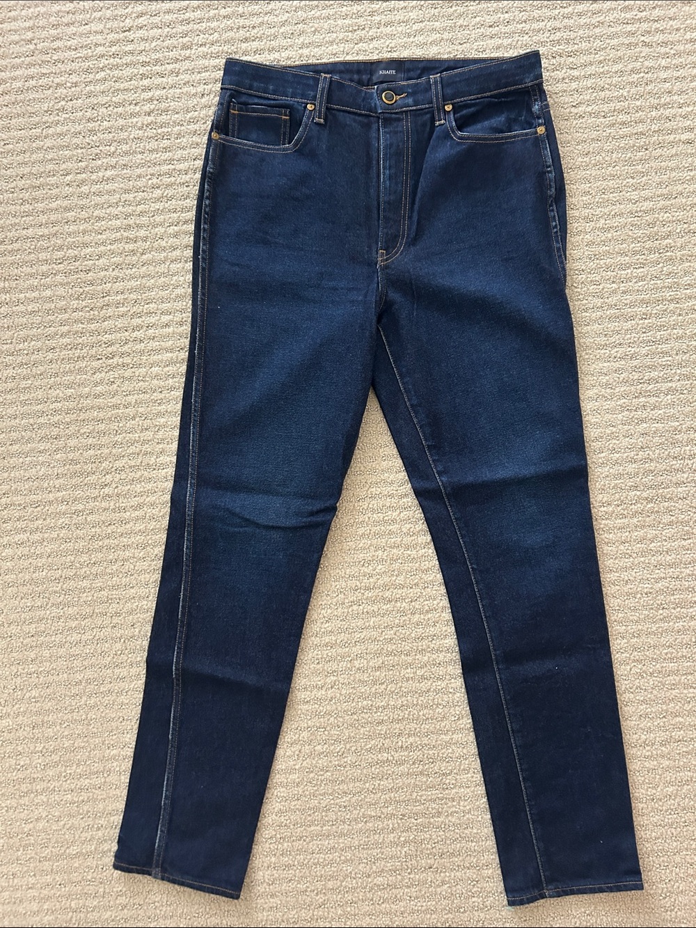 KHAITE Dark Blue Vanessa Jeans